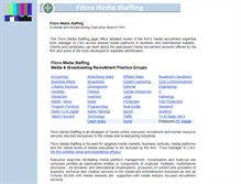 Tablet Screenshot of filcromediastaffing.com